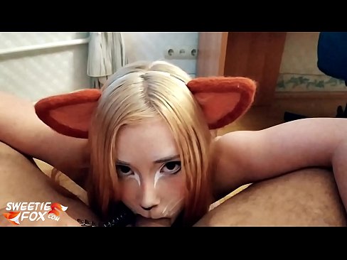 ❤️ Kitsune κατάποση κόκορας και σπέρμα στο στόμα της ❌ Σεξ ❌❤