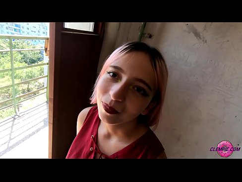 ❤️ Student Sucks a Stranger Sensually in the Backstreet - Face Cumming ❌ Σεξ ❌❤